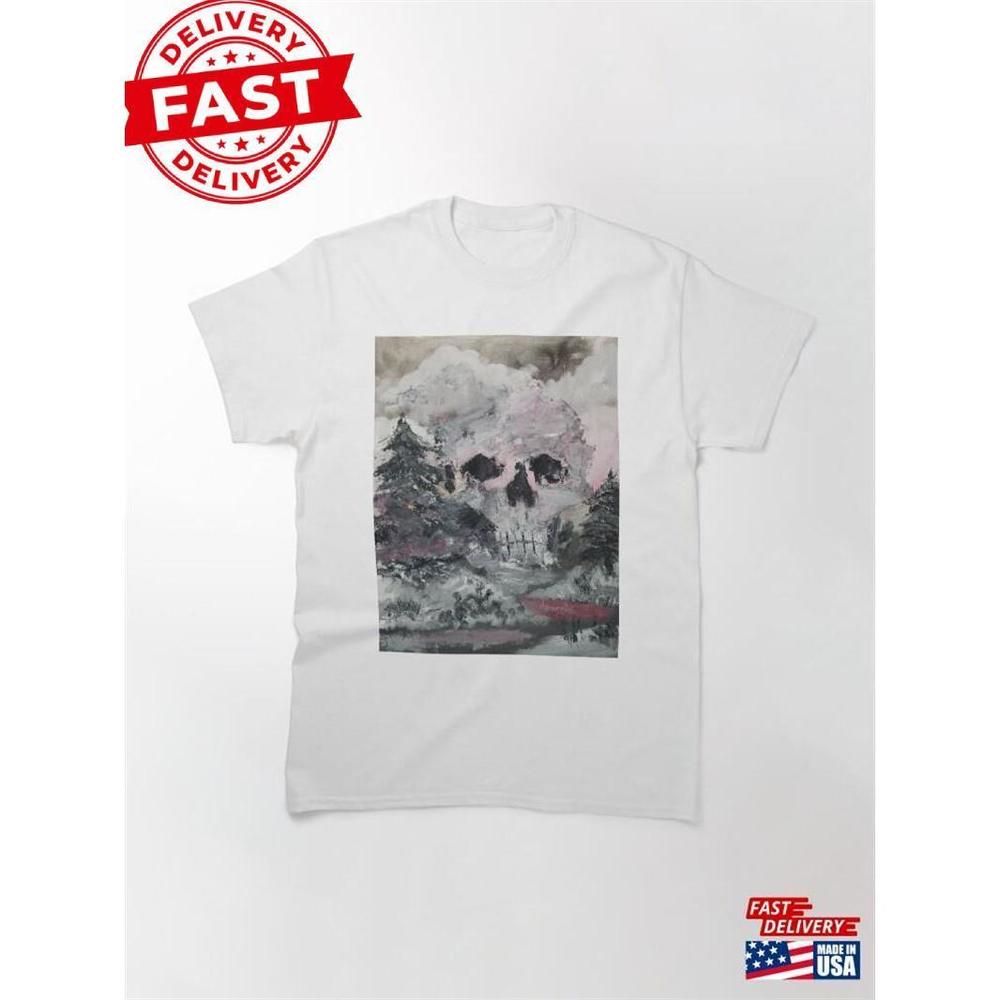 Skull Landscape Classic T-Shirt Unisex